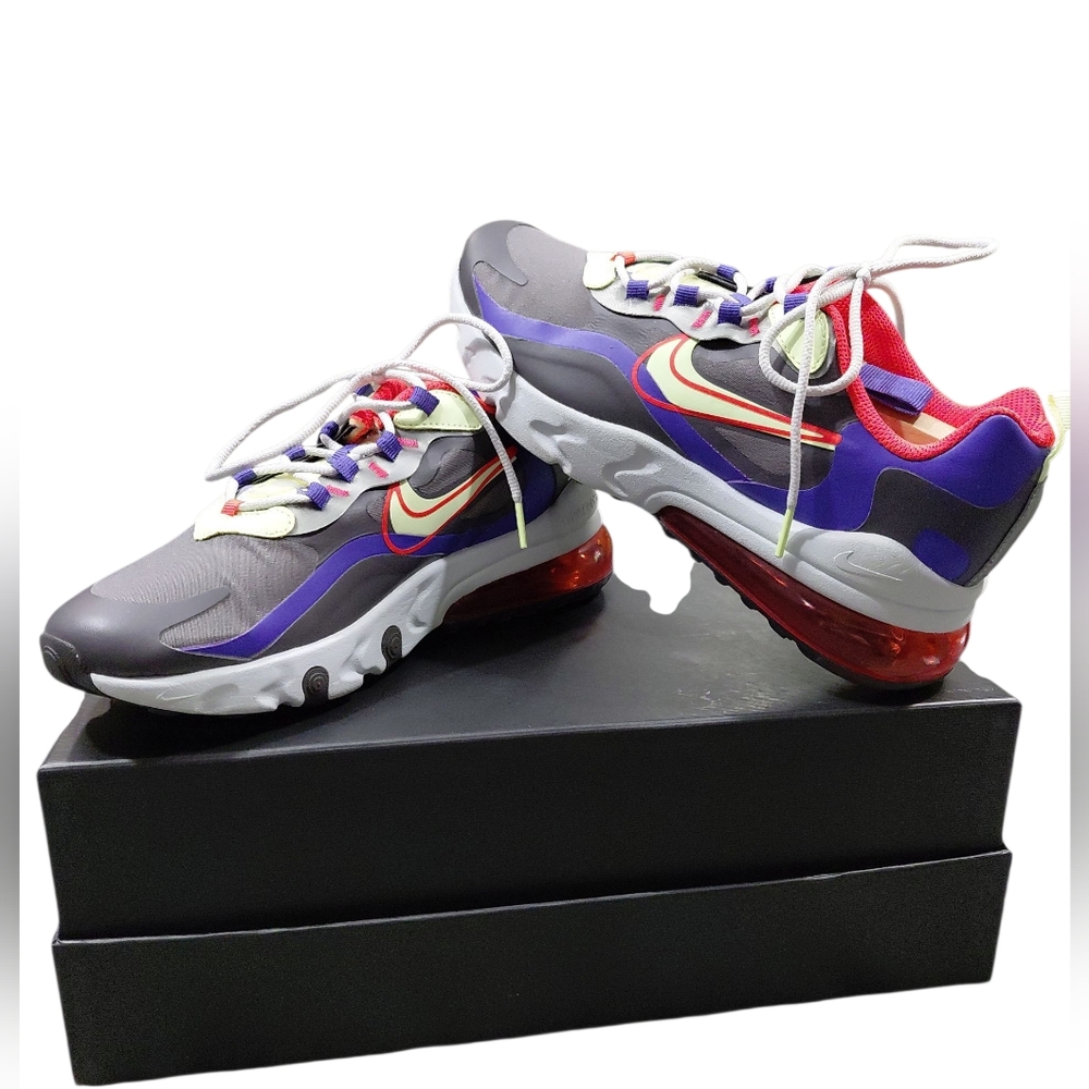 Nike Air Max 270 React GS Athletic Shoes - Sz Boys 6.5Y MSRP:$286 One Spot